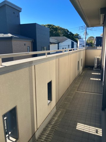 中山戸建のバルコニー