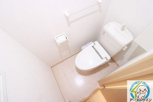 ミニョンⅤ番館のトイレ|パース写真