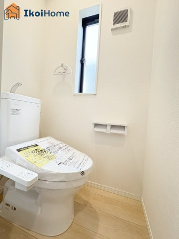 神戸市西区王塚台第6　4号棟　新築戸建のトイレ|【ホームページに現地動画掲載中】●年中無休：当日予約可●各階ウォシュレット、暖房便座が標準装備！