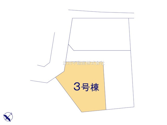 八王子市　緑町　新築一戸建て　９期の区画図|～全3棟の新しいコミュニティーが誕生～