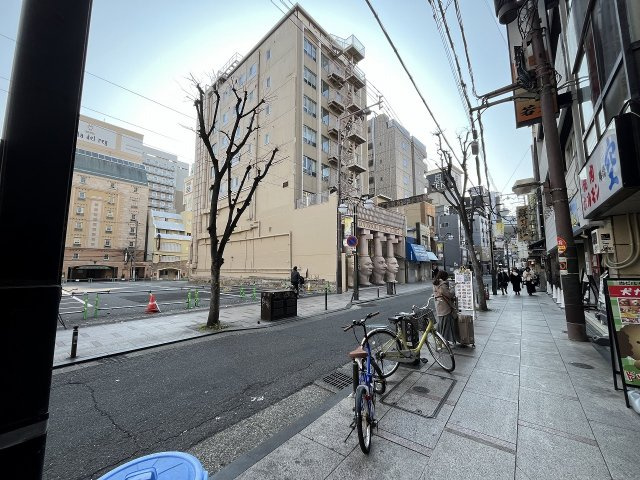 大阪市中央区道頓堀２丁目の店舗一部の外観