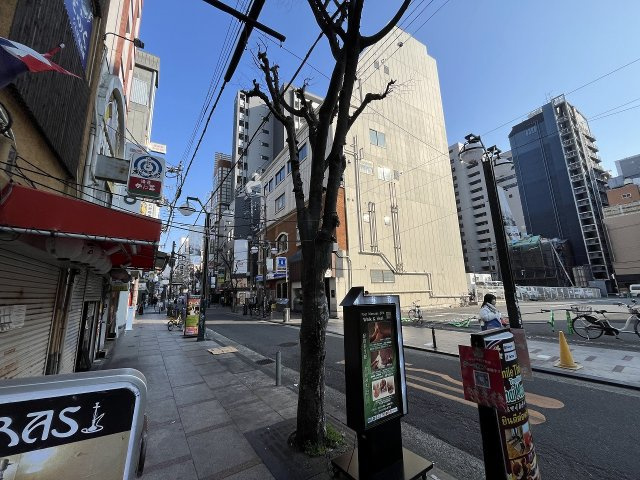 大阪市中央区道頓堀２丁目の店舗一部の外観