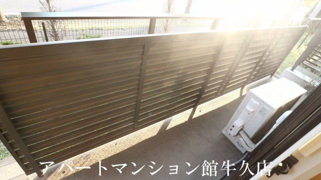 グランファミーユのバルコニー