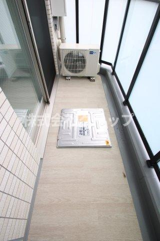 リヴシティ横濱末吉町弐番館のバルコニー