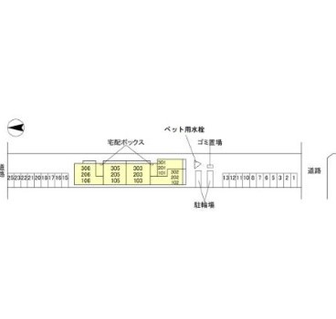そらみつ大和八木の区画図