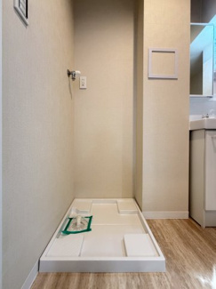 【ランドリースペース】 | ライオンズマンション広尾第二 | 洗濯機置き場