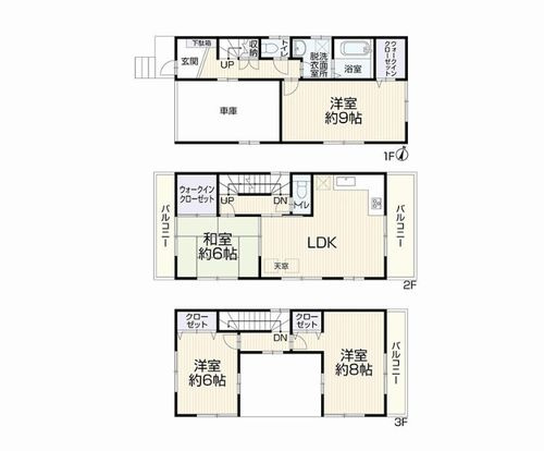 【間取り】 | 【仲介手数料０円】綾瀬市大上3丁目　中古一戸建て | 綾瀬市大上3丁目　中古一戸建て
