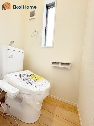 神戸市西区王塚台第6　1号棟　新築戸建のトイレ|【ホームページに現地動画掲載中】●年中無休：当日予約可●各階ウォシュレット、暖房便座が標準装備！