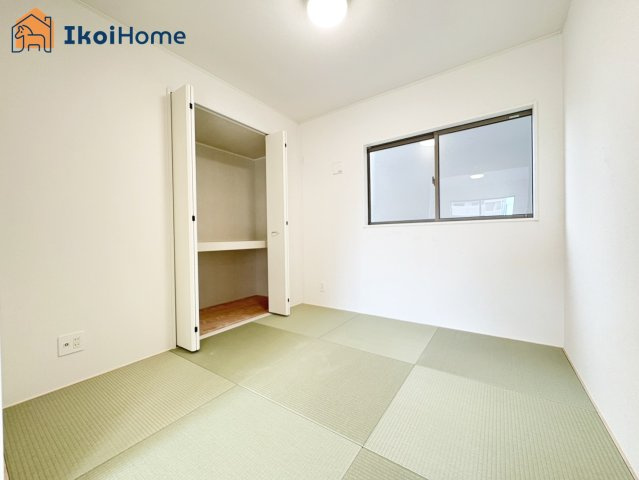 神戸市西区王塚台第6　1号棟　新築戸建の子供部屋|【ホームページに現地動画掲載中】●年中無休：当日予約可●収納スペースも広い和室空間は非常に便利です。