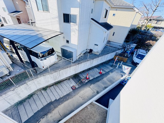 三郷市彦成１丁目新築戸建（彦成第６）の展望|バルコニーより道路側眺望