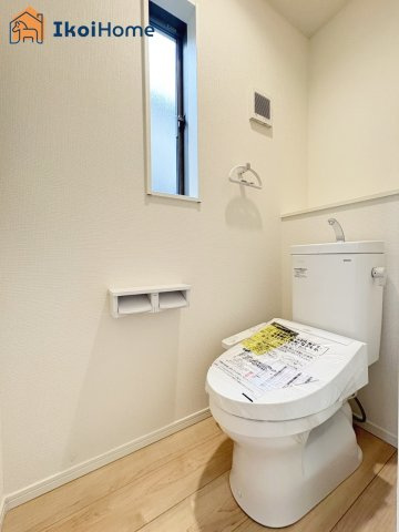 神戸市西区王塚台第6　7号棟　新築戸建のトイレ|【ホームページに現地動画掲載中】●年中無休：当日予約可●トイレが2か所あるので夜中も安心です。