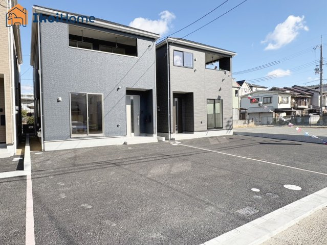 神戸市西区王塚台第6　7号棟　新築戸建の前面道路含む現地写真|【ホームページに現地動画掲載中】●年中無休：当日予約可●出合小学校徒歩15分、王塚台中学校徒歩8分！