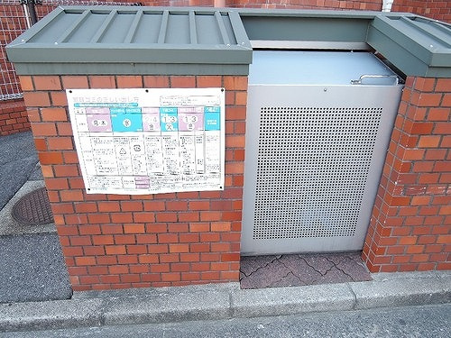 ライオンズマンション古江東のその他|ごみ置き場　※2019年6月撮影
