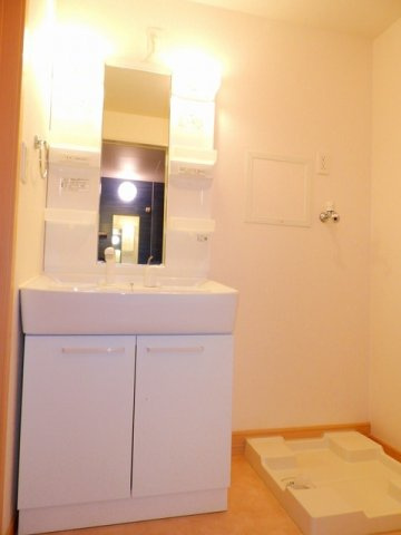 ヴィラ　クレールの洗面所|洗面所です