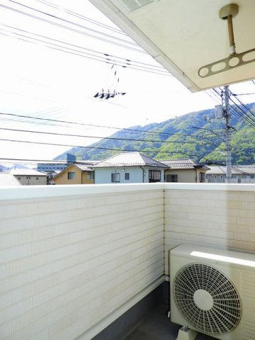 ヴィラ　クレールのバルコニー|落ち着いた時間を過ごせるバルコニーです