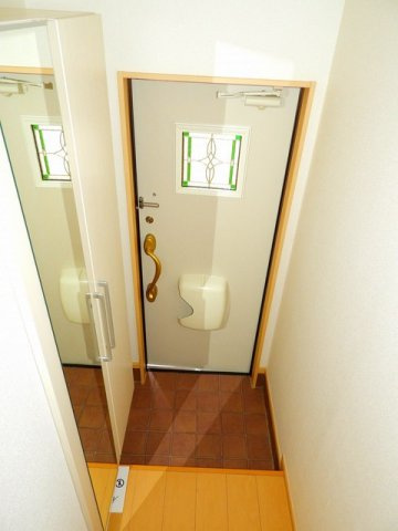 ヴィラ　クレールの玄関|落ち着いた玄関です