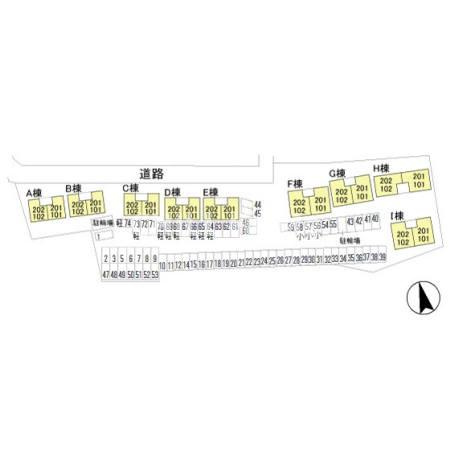 セジュール千木良　Ｂの区画図|当社、チルホームのHPもご覧ください(^^)/物件情報多数♪