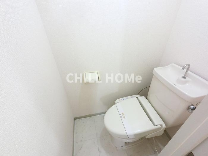 セジュール千木良　Ｂのトイレ|当社、チルホームのHPもご覧ください(^^)/物件情報多数♪