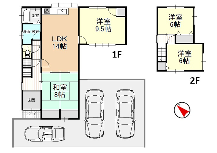 新発田市山崎の間取り