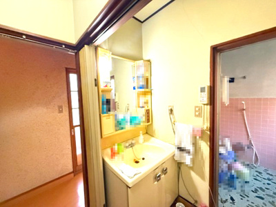 【洗面所】 | 田村郡小野町字小野赤沼関根前　戸建