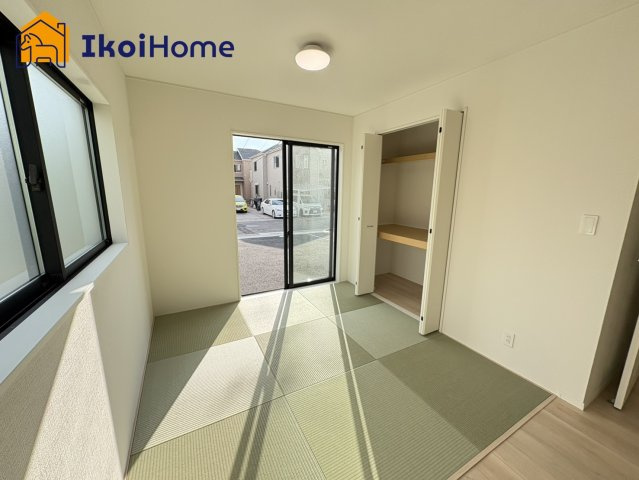 神戸市西区王塚台第6　8号棟　新築戸建の内装|【ホームページに現地動画掲載中】●年中無休：当日予約可●和室は柔らかいのでお子様の遊びスペースにも◎