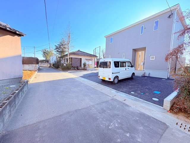 八女市蒲原新築建売の前面道路含む現地写真