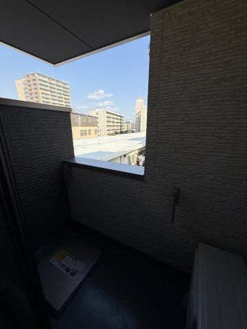 七道ハウスのバルコニー