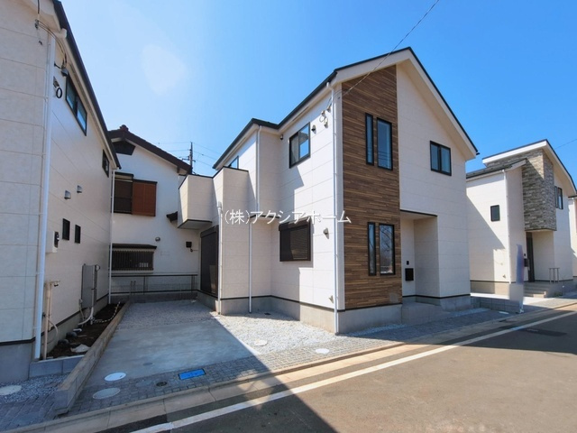 所沢市上安松・全8棟　新築一戸建　5号棟　の外観|建物完成致しました！是非直接ご覧になってみませんか！！