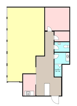 ＢＯＸ　ＦＩＶＥの間取り