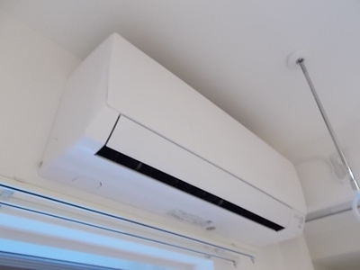 【設備】 | リブリ・浄心B | エアコンつきです
リブリ浄心　西区の物件はなご家おもてなし不動産へ。