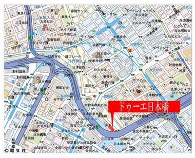 【地図】 | ドゥーエ日本橋