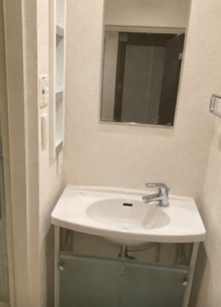 東和ビルの洗面所