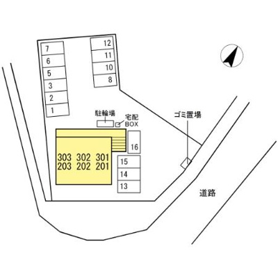 【区画図】 | ツインテラスⅡ