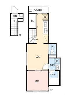 【間取り】 | Wood Crest 天沼 Residence | 間取りです。