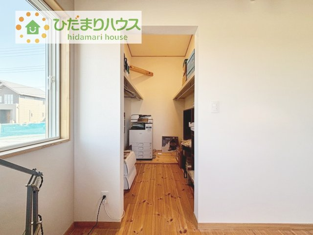 【寝室】 | 取手市桜が丘3丁目　中古戸建 | 大型ウォークインクローゼット完備♪