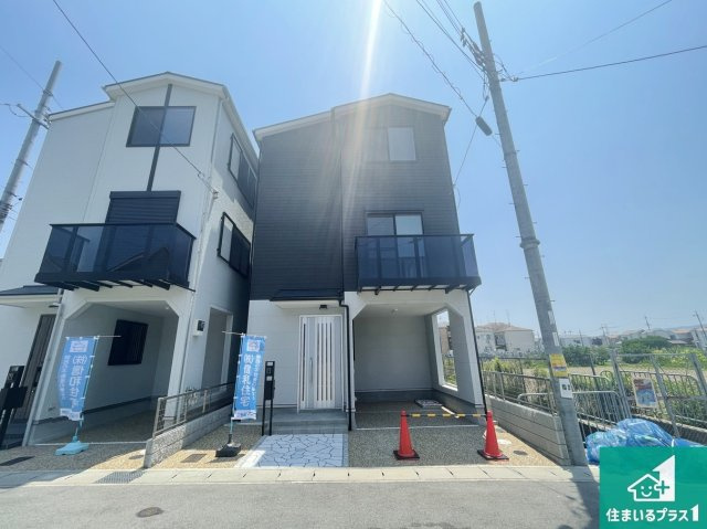 京都市伏見区久我御旅町　第31期　新築未入居の外観|お客様に長く安心して住んでいだだける事にこだわった家づくり！住んでからのアフターサービスにもしっかりと取り組んでいます！
