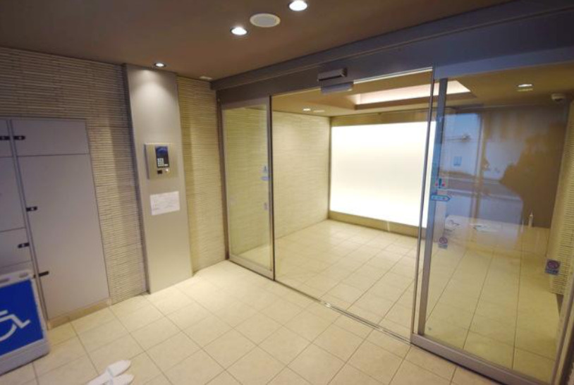 文京区湯島２丁目の賃貸マンションのロビー