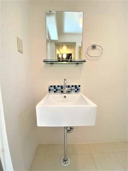 テルスドゥガイアの独立洗面台|独立洗面台、朝の身支度には欠かせません