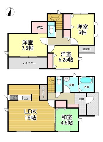 【間取り】 | グラファーレ石巻市門脇４期