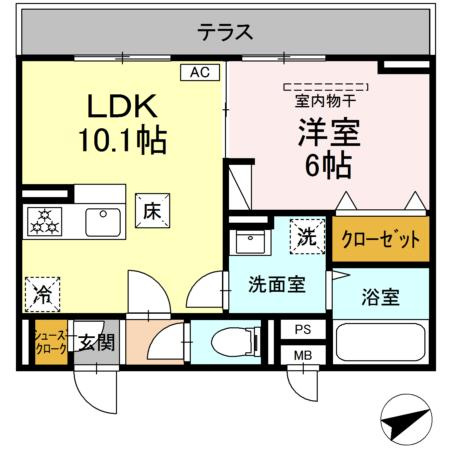 【間取り】 | Chateau Avenir調布
