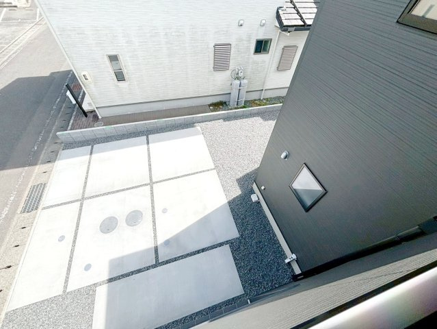 島田市旭3丁目／　新築戸建の庭