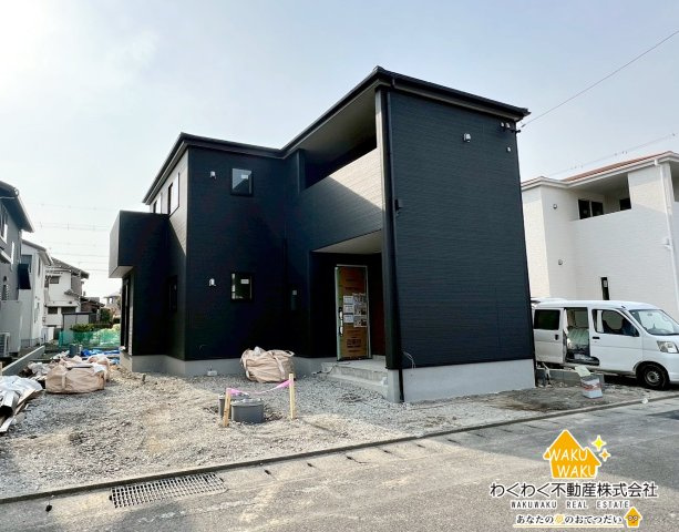 島田市旭3丁目／　新築戸建の外観|1.2号棟　2026.3.5撮影