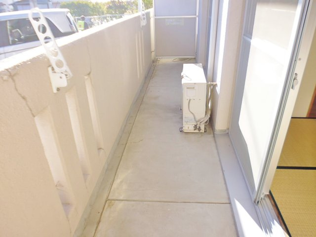 カーサベガのバルコニー