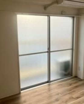 桜台梅田マンションのバルコニー