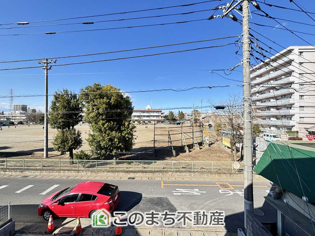 リガーレ小山市城東10期の展望|バルコニーからの眺めです♪