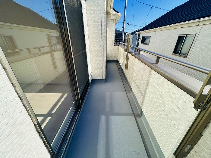 【仲介手数料無料／半田市】再生住宅　半田市上池町　中古戸建のバルコニー