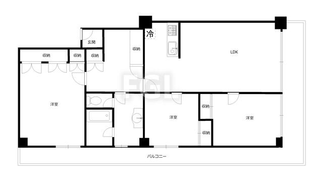 大永初台マンション　401