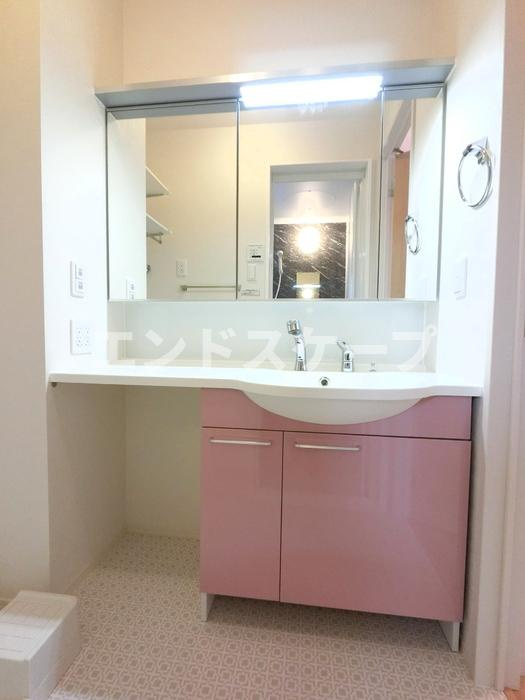 コ・クリエ　Ｂの独立洗面台|高崎、前橋、伊勢崎エリアのお部屋探しはエンドスケープまで！お客様の理想お聞かせ下さい♪