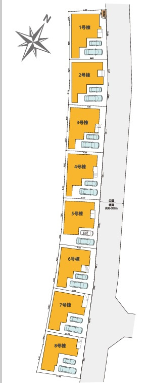 仲介手数料無料　KEIAI GRACE 所沢市上安松9期　全8棟　のその他