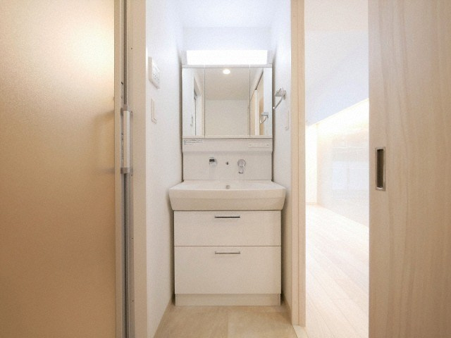 プレジオ十三の独立洗面台